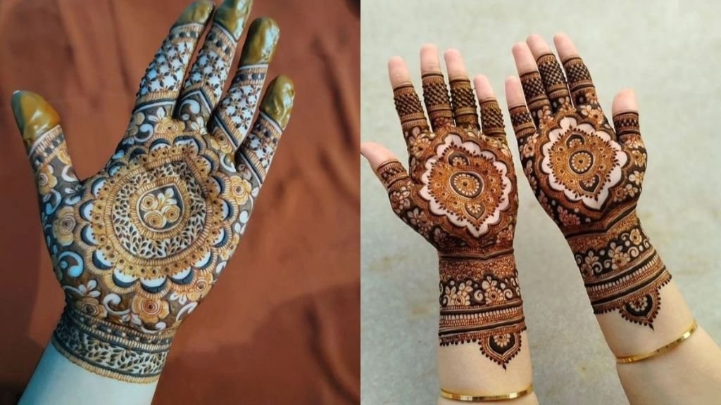 Barik Mehndi Design