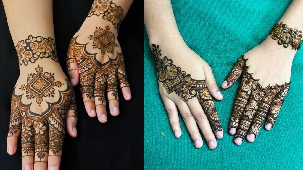 Barik Mehndi Design