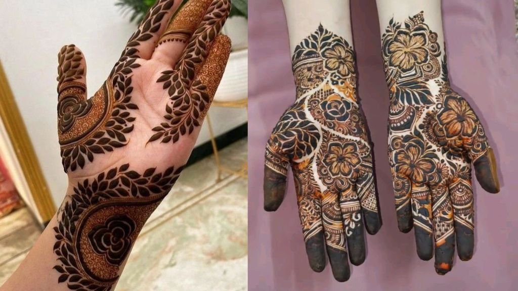 Barik Mehndi Design