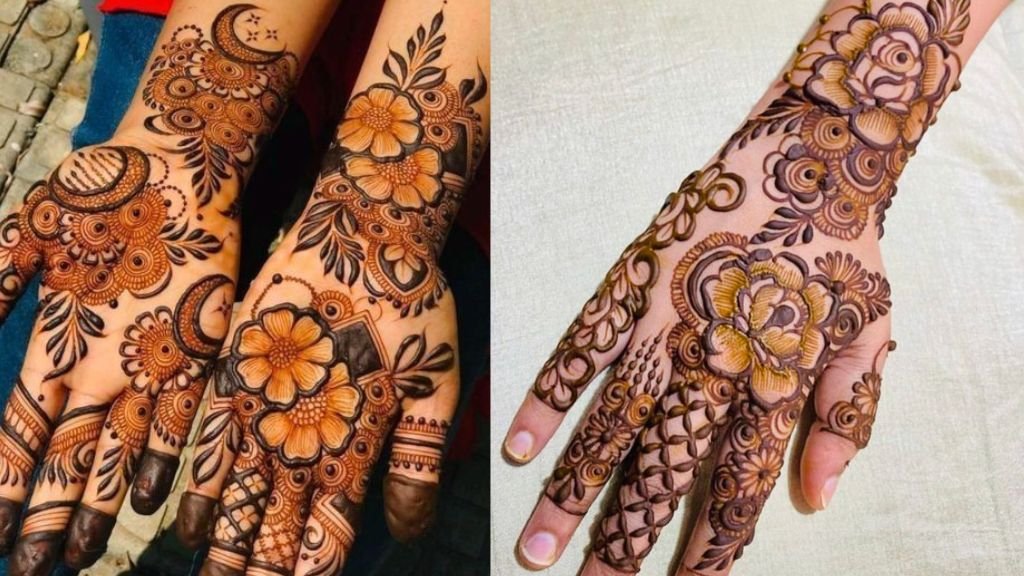 Beautiful Centre Mehndi Design