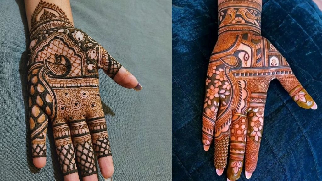 Beautiful Centre Mehndi Design