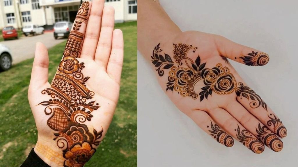 Beautiful Centre Mehndi Design