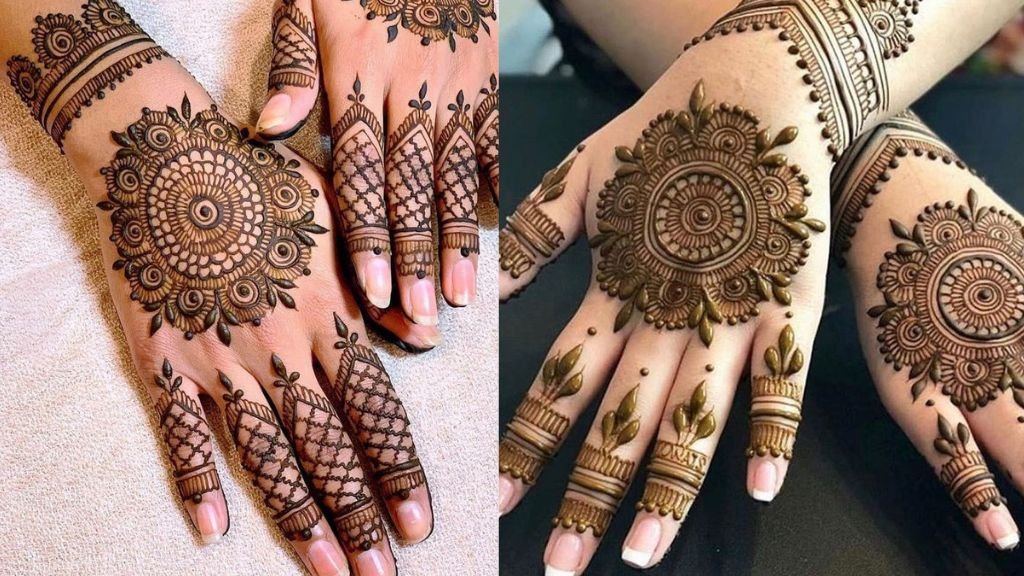 beautiful Center Mehndi Design