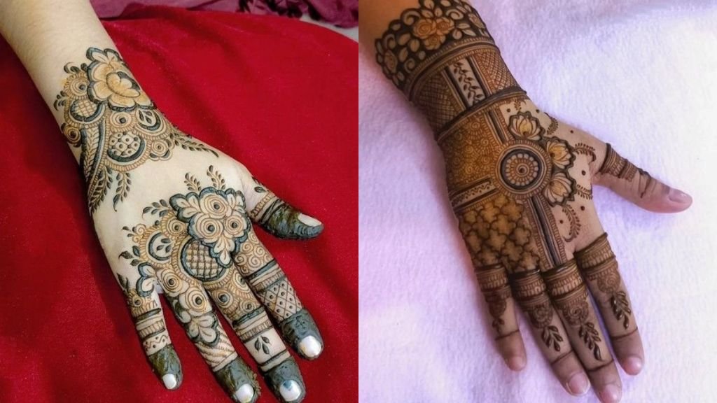 Beautiful Center Mehndi Design