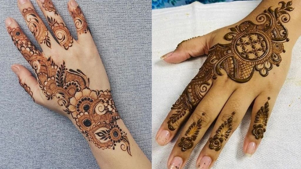 Simple Mehandi Design New