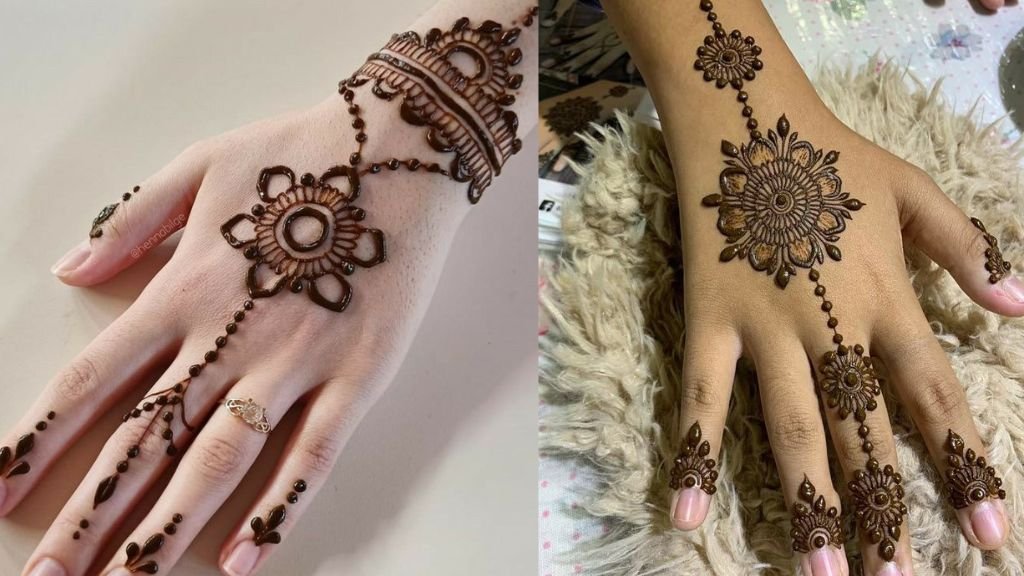 Simple Mehandi Design New