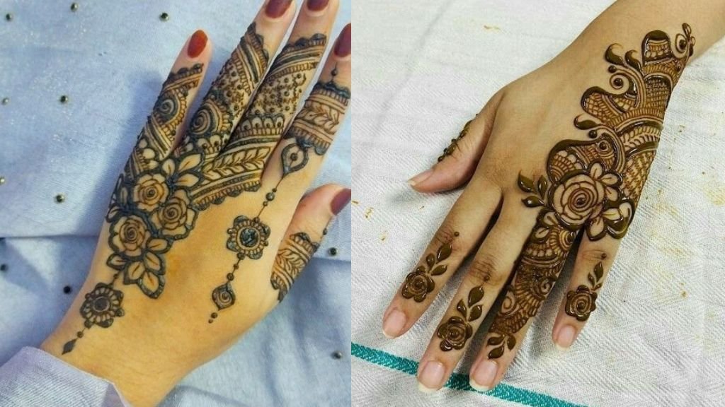 Simple Mehandi Design New