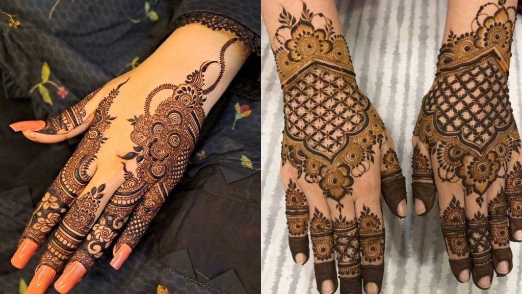 Arabic Mehndi Design Back Han Full