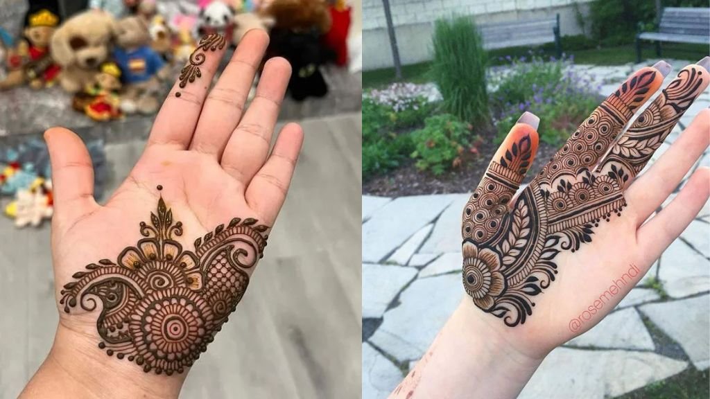 Arabic Mehandi Design Simple