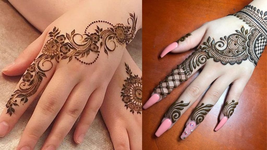 Arabic Mehandi Design Simple
