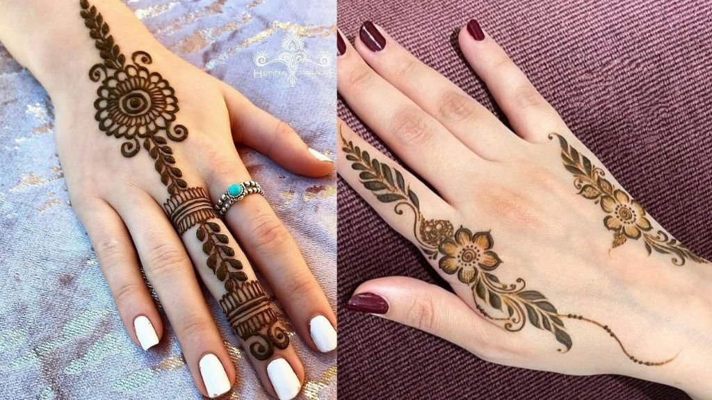 Mehndi Design Simple Images