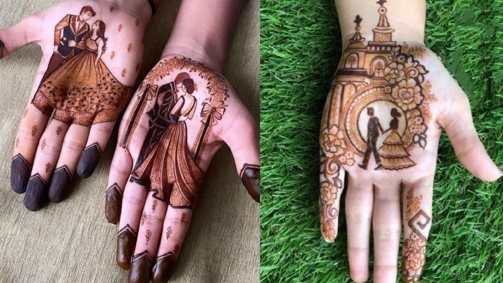 Valentie Day Special Mehndi Design