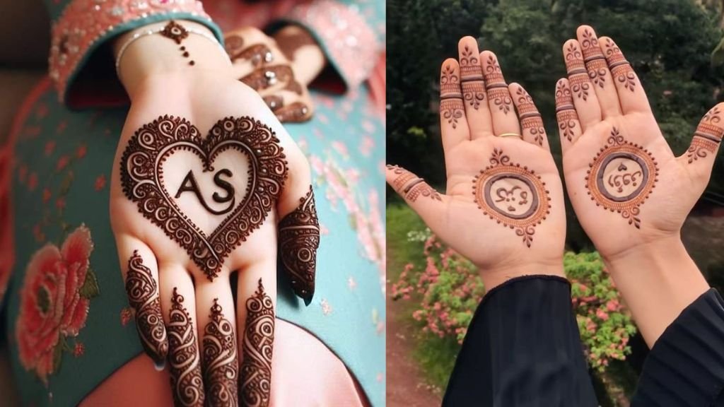 Valentie Day Special Mehndi Design