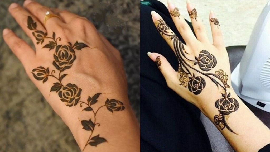 Valentie Day Special Mehndi Design