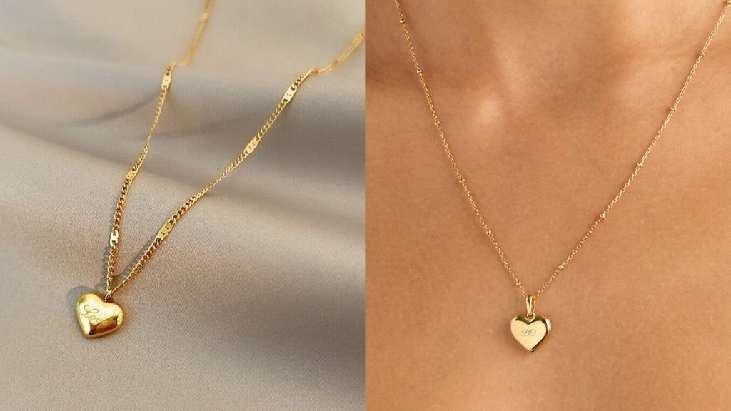 Gold Pendant for Women