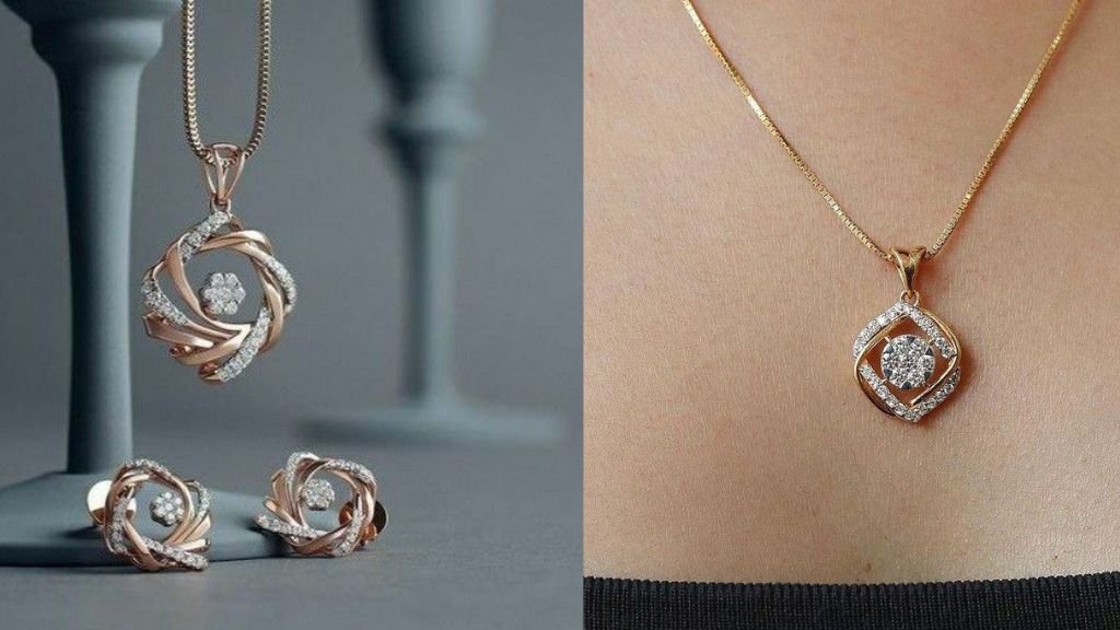 Gold Pendant for Women