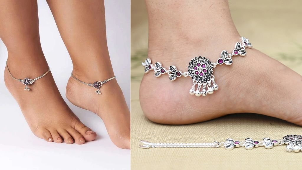 Silver Payal Design
