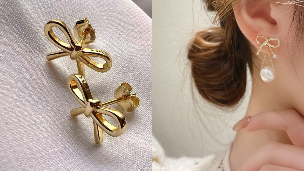 Gold Earrings for Girls
