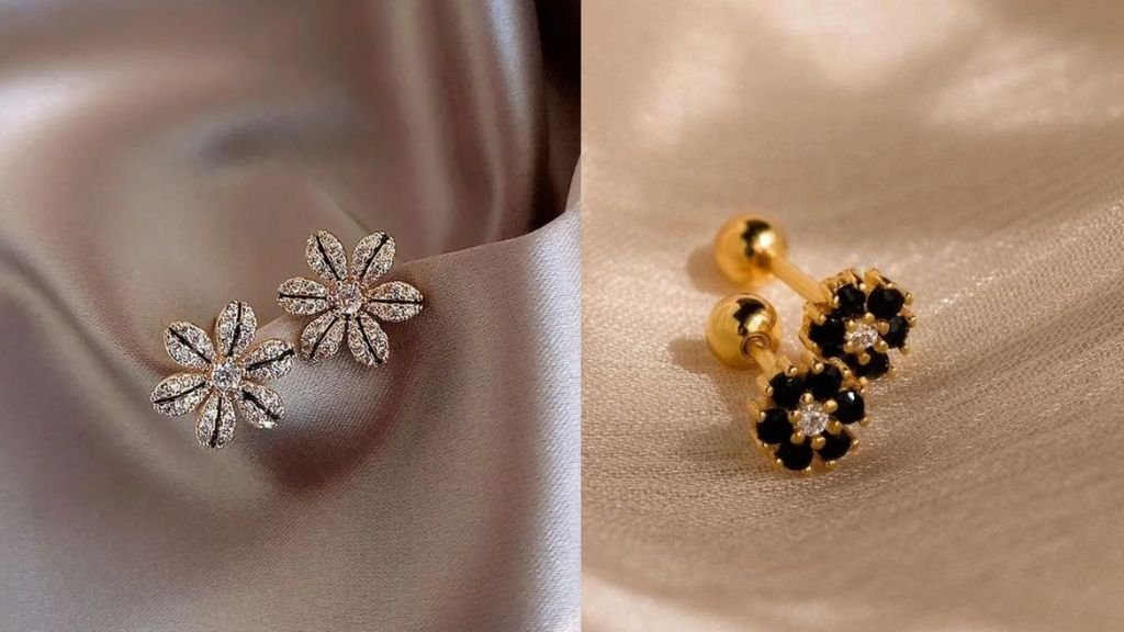 Gold Earrings for Girls