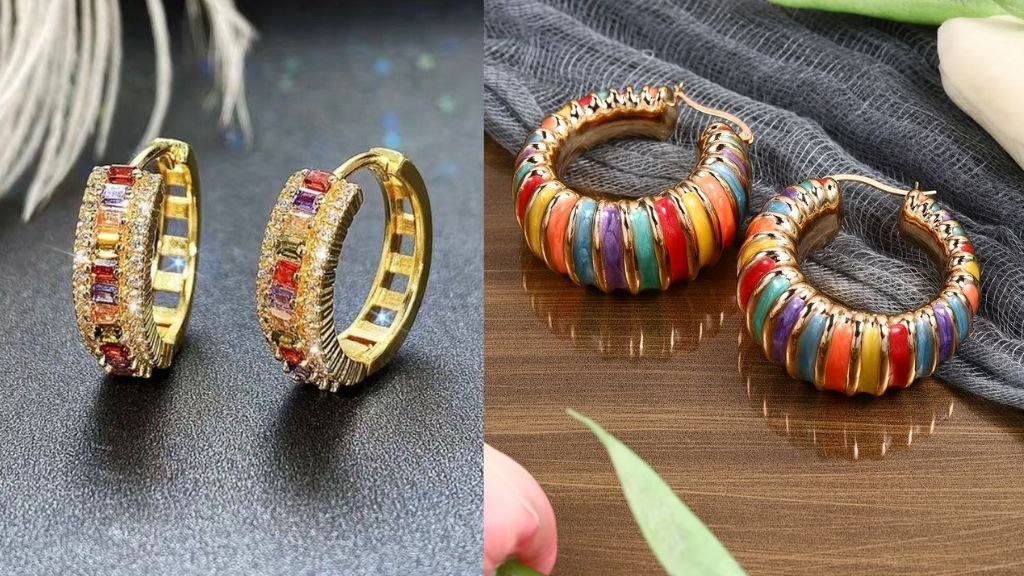 Gold Earrings for Girls