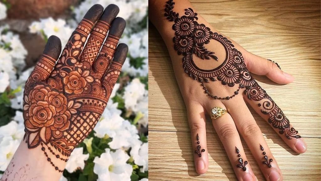 Simple Mehndi Design for Hand