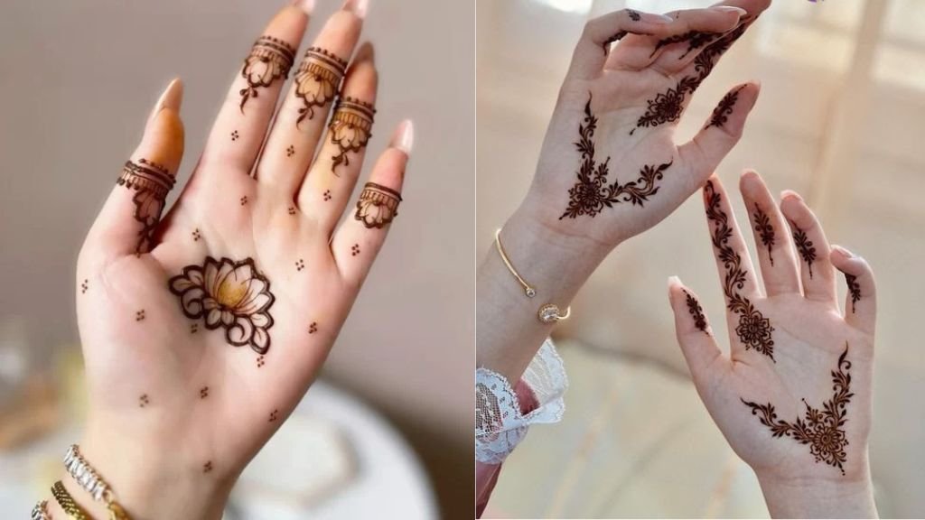 Simple Mehndi Design for Hand
