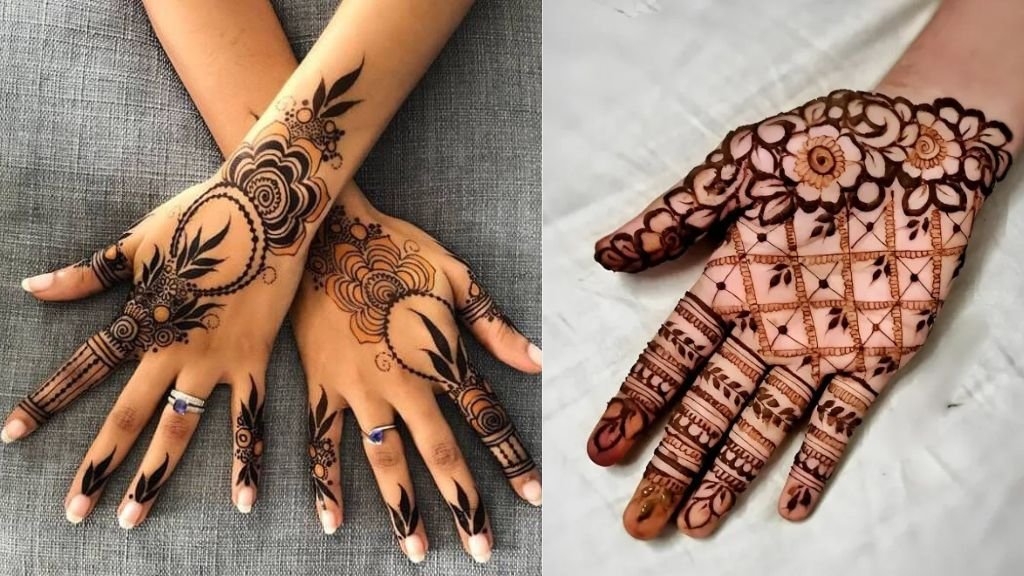 Simple Mehndi Design for Hand