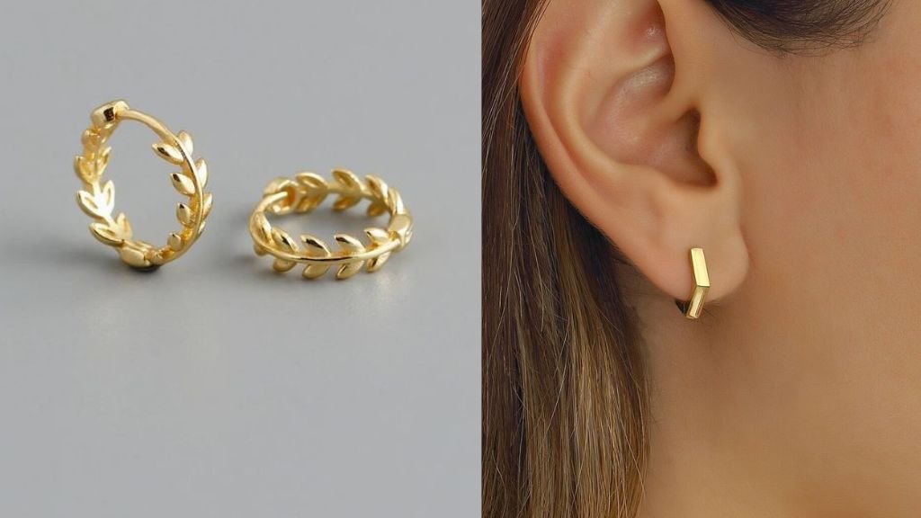 2 Gram Gold Earrings New Design