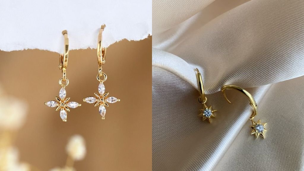Traditional Gold Earrings
