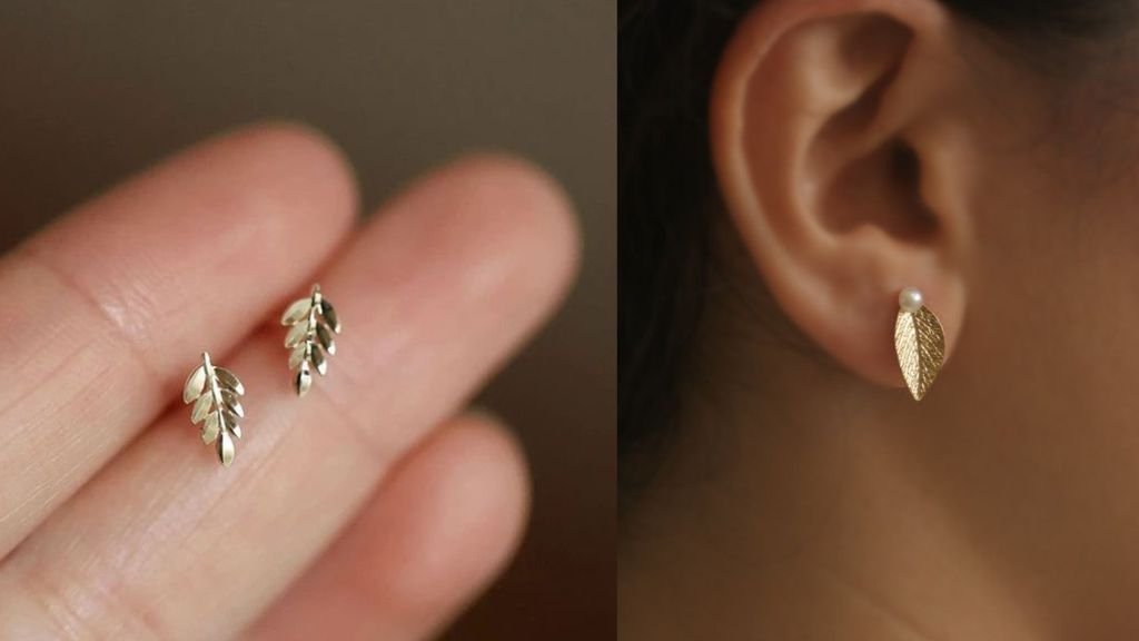 Traditional Gold Earrings
