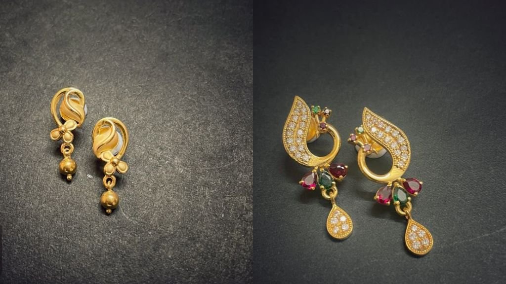 Traditional Gold Earrings